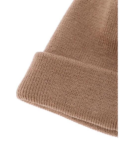 Green　Parks（グリーンパークス）の「・ニットワッチ＊（ニットキャップ/ビーニー・レディース・チャコールグレー/グレー/アイボリー/モカ/ライトカーキ・FREE）」の18枚目の写真