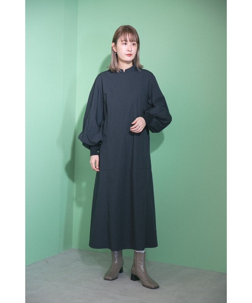 mici（ミチ）の「(mici)リブスリーブワンピース（ワンピース）」 - WEAR
