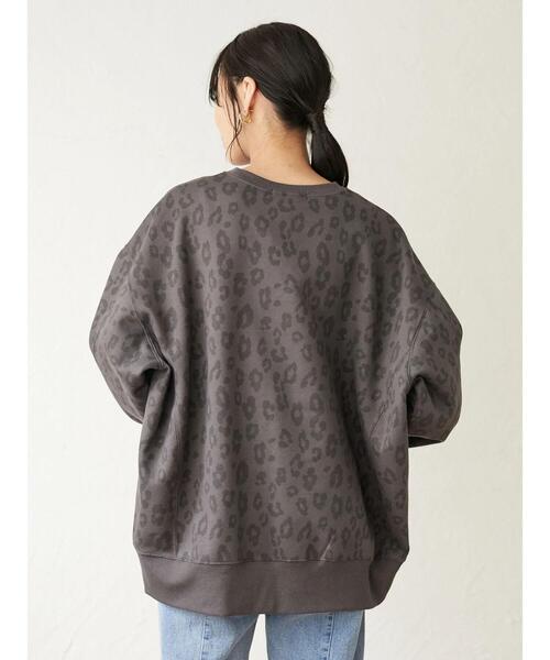 Sugar spoon(シュガースプーン)の「・SUGAR SPOON アニマルptプルオーバー*(スウェット・レディース・チャコールグレー/アイボリー/オフホワイト・FREE)」の13枚目の写真