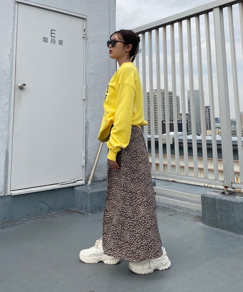 SHAGGIE(シャギー)の「FUNKY FRESH裏毛カラースウェット(スウェット・レディース・グリーン/イエロー/ピンク/オレンジ・FREE)」の19枚目の写真