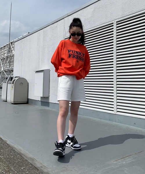 SHAGGIE(シャギー)の「FUNKY FRESH裏毛カラースウェット(スウェット・レディース・グリーン/イエロー/ピンク/オレンジ・FREE)」の12枚目の写真