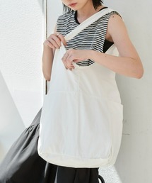 キャンバスシンプルカラートート / A4、パソコン収納可能