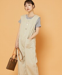 FREAK'S STORE | SOMETHING × FREAK'S STORE/サムシング 別注Buttonfly Salopette/別注ボタンフライサロペット(オールインワン)(つなぎ/オールインワン)