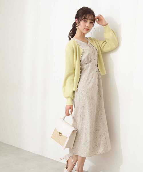 PROPORTION BODY DRESSING(プロポーションボディドレッシング)の「パールカーデ / 1212174201(カーディガン/ボレロ・レディース・ホワイト/ネイビー/イエロー・FREE)」の19枚目の写真