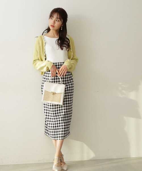 PROPORTION BODY DRESSING(プロポーションボディドレッシング)の「パールカーデ / 1212174201(カーディガン/ボレロ・レディース・ホワイト/ネイビー/イエロー・FREE)」の21枚目の写真