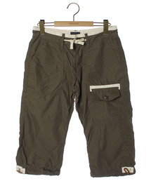 ブランド古着 Beams ビームス メンズ のパンツ グリーン カーキ 緑色系 クロップド 半端丈 古着通販 Zozoused