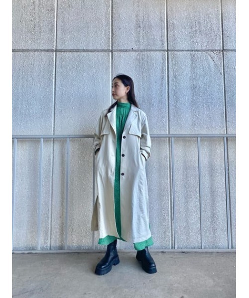 SLY(スライ)の「TINY DOT STAND TIE DRESS タイニー ドット スタンドタイ ドレス(ワンピース・レディース・ブラック系その他2/グリーン系その他2・FREE)」の19枚目の写真