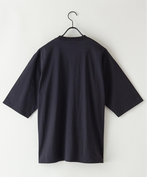 OUTDOOR PRODUCTS APPAREL(アウトドアプロダクツアパレル)の「USAコットンビッグシルエット 5分袖Tシャツ ワンポイントブランドロゴ(Tシャツ/カットソー・メンズ・カーキ/ベージュ/パープル/ブラック/ホワイト/ブルー系その他・X-LARGE/LARGE/MEDIUM)」の17枚目の写真