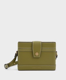 CHARLES & KEITH | ブロンテ ボクシークロスボディバッグ / Bronte Boxy Crossbody Bag(ショルダーバッグ)