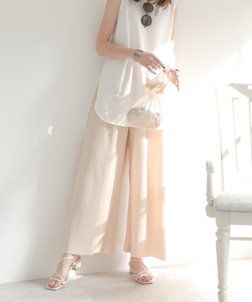 スクエアトゥアシメ華奢ストラップサンダル