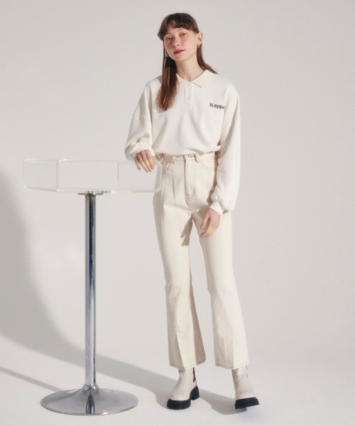 Heather（ヘザー）の「KappaxHeatherポロスウェット 270382