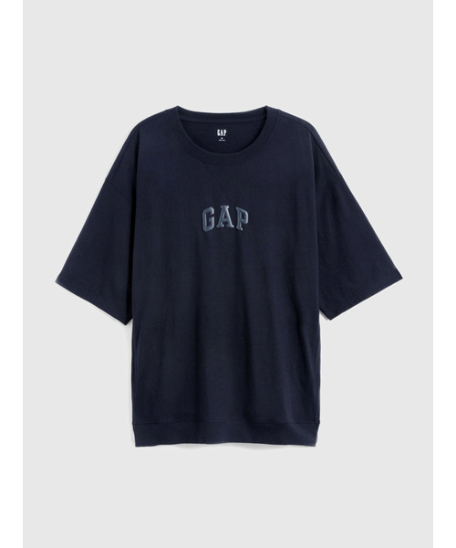 GAP(ギャップ)の「ウォッシュド ロー ジャージー オーバーサイズ Tシャツ(Tシャツ/カットソー・メンズ・ホワイト/ブラック/ベージュ/ネイビー/グレー/ブルー・S/M/L/XL/XS/XXS)」の5枚目の写真