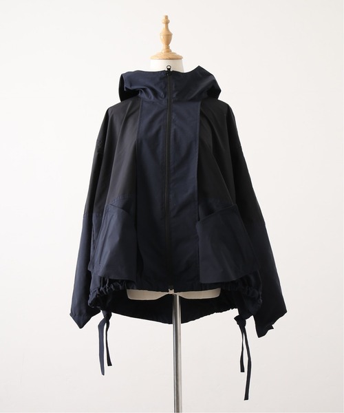 美品✨ジャーナルスタンダードラックス　リップタフタ フードブルゾン　カーキ JOURNAL STANDARD LUXE（ジャーナルスタンダード ラックス）の