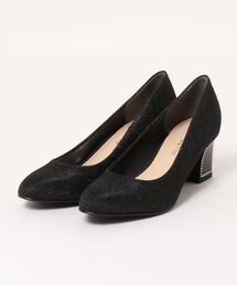 ラウンドトゥパンプス