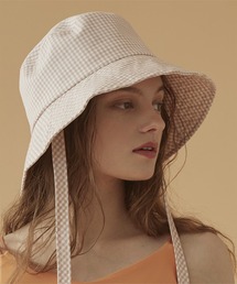 SEA DRESS | ｷﾞﾝｶﾞﾑﾁｪｯｸﾊﾞｹｯﾄﾊｯﾄ(ハット)