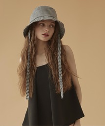 SEA DRESS | ｷﾞﾝｶﾞﾑﾁｪｯｸﾊﾞｹｯﾄﾊｯﾄ(ハット)