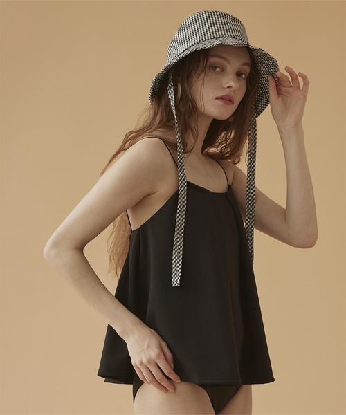 SEA DRESS（シードレス）の「ｷﾞﾝｶﾞﾑﾁｪｯｸﾊﾞｹｯﾄﾊｯﾄ（ハット）」 - WEAR