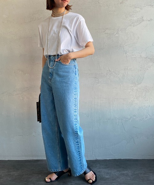 HANES（ヘインズ）の「[HANES/ヘインズ] 2P ジャパンフィット クルーネックパックTシャツ（Tシャツ/カットソー・レディース・ホワイト・M/S）」の11枚目の写真