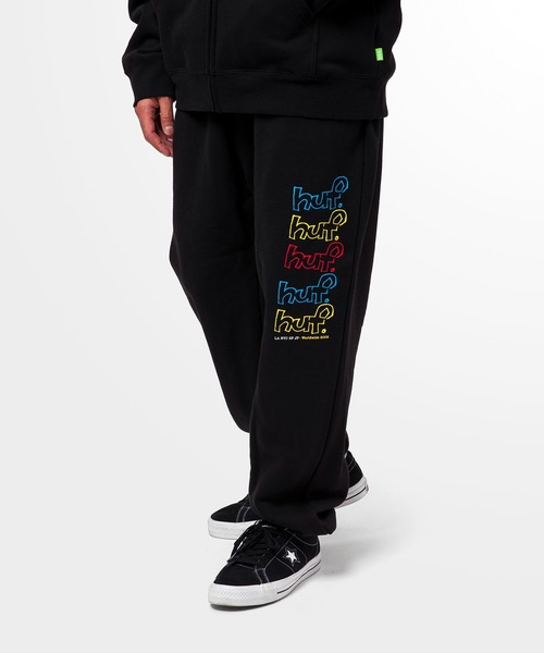 送料関税込♪HUF/Drop Out Stack スウェットパンツ HUF（ハフ）の「DROP OUT STACK FLEECE PANT / HUF スウェット