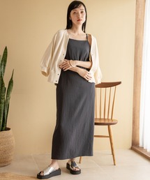 LOWRYS FARM | スクエアキャミワンピース 272107(ワンピース)