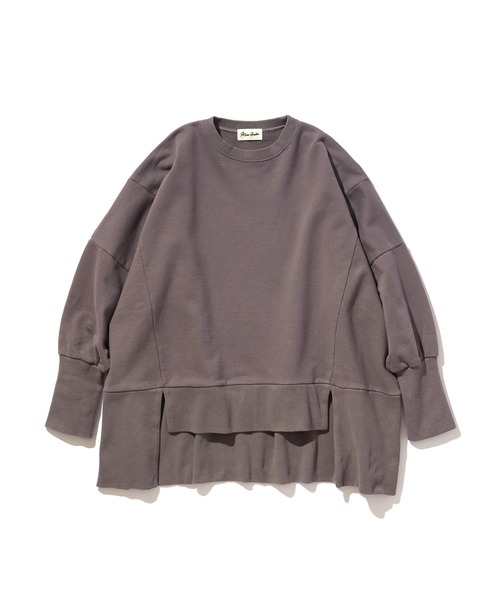 MARIE MILLER（マリー ミラー）の「Marie Miller　スウェットレイヤードトップ 001（スウェット・レディース・ブルー/オートミール/スミクロ・F）」の16枚目の写真