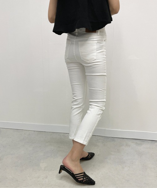 StyleSea(スタイルシー)の「ホワイトデニムパンツ(デニムパンツ・レディース・ホワイト・SMALL/MEDIUM)」の5枚目の写真