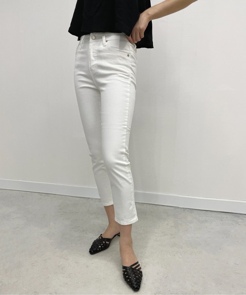StyleSea(スタイルシー)の「ホワイトデニムパンツ(デニムパンツ・レディース・ホワイト・SMALL/MEDIUM)」の8枚目の写真