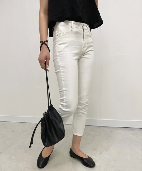 StyleSea(スタイルシー)の「ホワイトデニムパンツ(デニムパンツ・レディース・ホワイト・SMALL/MEDIUM)」の7枚目の写真