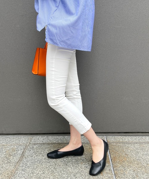 StyleSea(スタイルシー)の「ホワイトデニムパンツ(デニムパンツ・レディース・ホワイト・SMALL/MEDIUM)」の13枚目の写真