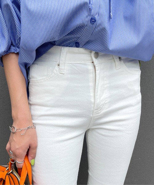 StyleSea(スタイルシー)の「ホワイトデニムパンツ(デニムパンツ・レディース・ホワイト・SMALL/MEDIUM)」の15枚目の写真