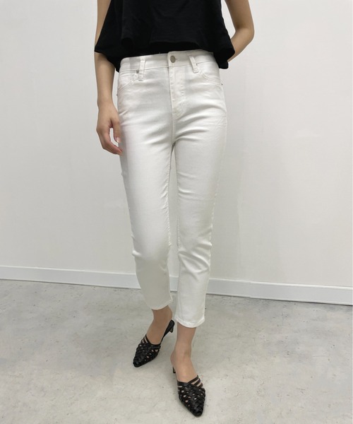 StyleSea(スタイルシー)の「ホワイトデニムパンツ(デニムパンツ・レディース・ホワイト・SMALL/MEDIUM)」の16枚目の写真