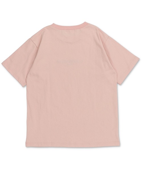 SPINNS(スピンズ)の「【ゆるシルエット】 ワンポイント刺繍 半袖Tシャツ(Tシャツ/カットソー・レディース・ブラック/オフホワイト/ピンク/グリーン/ホワイト×グリーン・ONESIZE)」の13枚目の写真