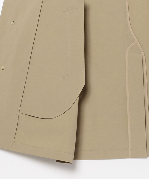 MACKINTOSH × BEAMS F / 別注 DUNKELD SHORT ポリエステル ステンカラーコート