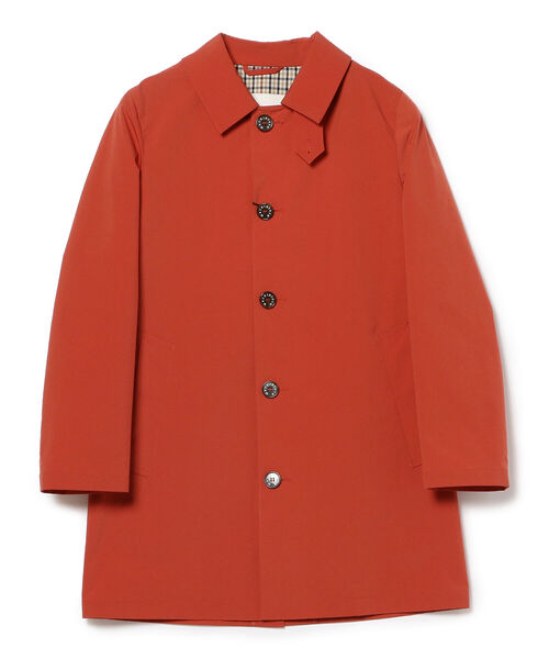 MACKINTOSH × BEAMS F / 別注 DUNKELD SHORT ポリエステル ステンカラーコート