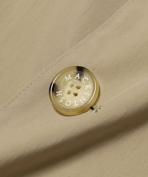 MACKINTOSH × BEAMS F / 別注 DUNKELD SHORT ポリエステル ステンカラーコート