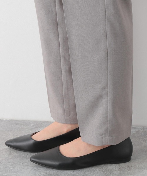 LEPSIM（レプシィム）の「ダブルデザインテーパードパンツ　264324（スーツパンツ・レディース・ネイビー/グレー・MEDIUM/LARGE）」の11枚目の写真