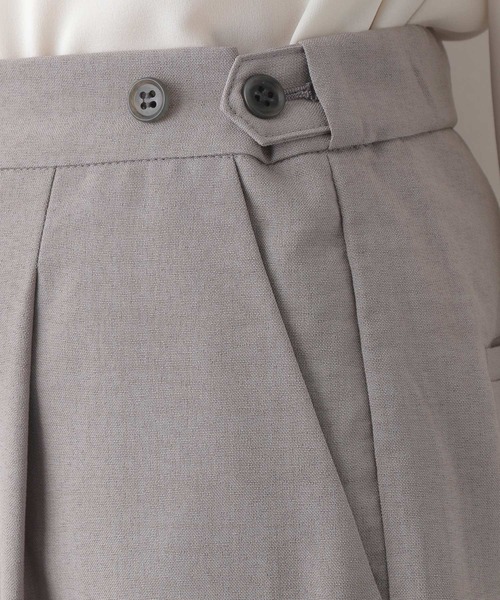 LEPSIM（レプシィム）の「ダブルデザインテーパードパンツ　264324（スーツパンツ・レディース・ネイビー/グレー・MEDIUM/LARGE）」の15枚目の写真