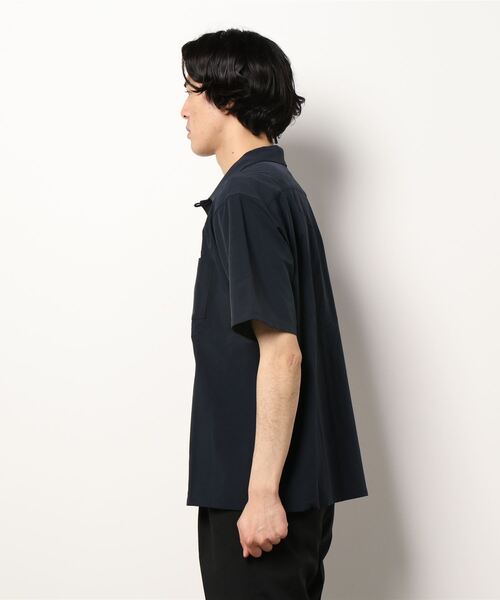coca(coca)(コカ)の「メンズ 4WAYストレッチオープンカラーシャツ(シャツ/ブラウス・メンズ・ブラック/ネイビー・ONE SIZE)」の4枚目の写真