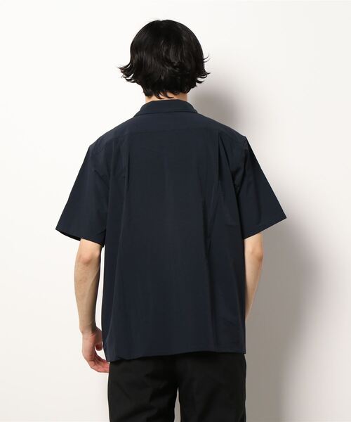coca(coca)(コカ)の「メンズ 4WAYストレッチオープンカラーシャツ(シャツ/ブラウス・メンズ・ブラック/ネイビー・ONE SIZE)」の3枚目の写真