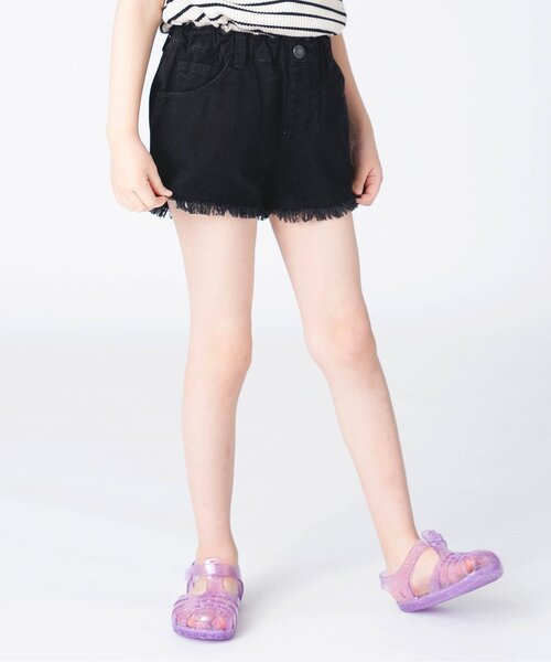 BREEZE(ブリーズ)の「フリンジショートパンツ(その他パンツ・キッズ・サックスブルー/その他10/オフホワイト/ブルー/ブラック・140/150/110/120/130/100/90)」の3枚目の写真