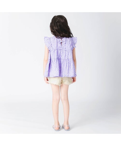 BREEZE(ブリーズ)の「フリンジショートパンツ(その他パンツ・キッズ・サックスブルー/その他10/オフホワイト/ブルー/ブラック・140/150/110/120/130/100/90)」の13枚目の写真