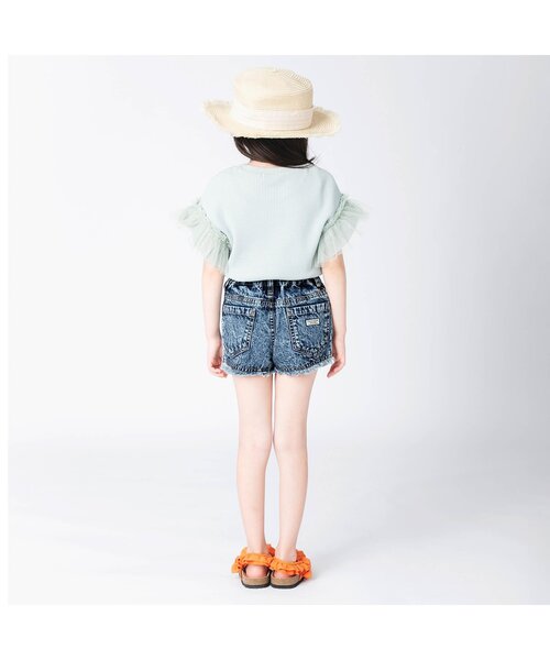 BREEZE(ブリーズ)の「フリンジショートパンツ(その他パンツ・キッズ・サックスブルー/その他10/オフホワイト/ブルー/ブラック・140/150/110/120/130/100/90)」の15枚目の写真