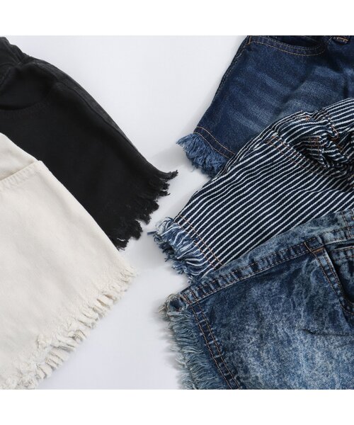 BREEZE(ブリーズ)の「フリンジショートパンツ(その他パンツ・キッズ・サックスブルー/その他10/オフホワイト/ブルー/ブラック・140/150/110/120/130/100/90)」の18枚目の写真