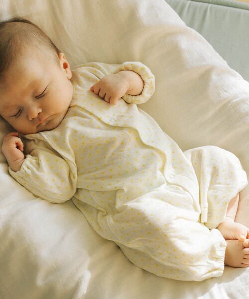 こども ビームス(コドモビームス)の「NewBorn ギフトセット(50cm)(ロンパース・キッズ・ホワイト/ライトグレー/サックスブルー/ピンク・50)」の8枚目の写真
