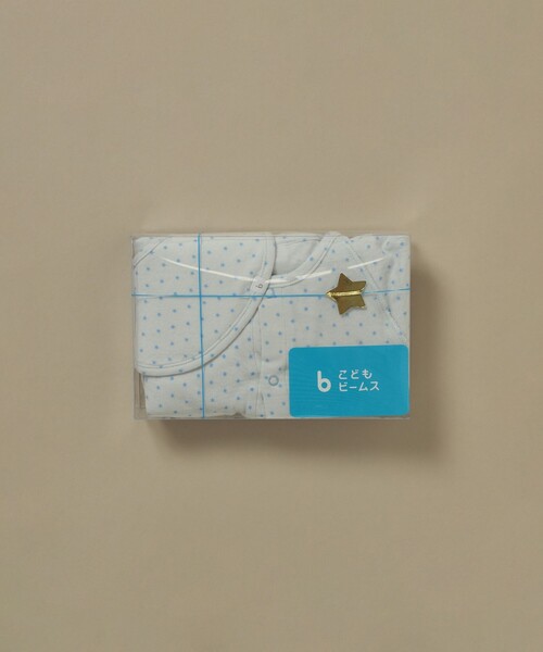こども ビームス（コドモビームス）の「こども ビームス / NewBorn ギフトセット （50cm）（ロンパース・キッズ・ホワイト/ライトグレー/サックスブルー/ピンク・50）」の10枚目の写真