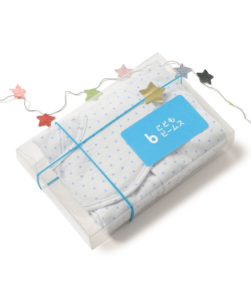 こども ビームス（コドモビームス）の「こども ビームス / NewBorn ギフトセット （50cm）（ロンパース・キッズ・ホワイト/ライトグレー/サックスブルー/ピンク・50）」の9枚目の写真