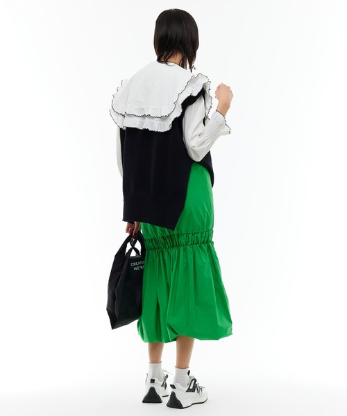 Narcissus（ナルシス）の「【Narcissus】バルーンスカート（スカート・レディース・ブラック/グリーン・FREE）」の15枚目の写真