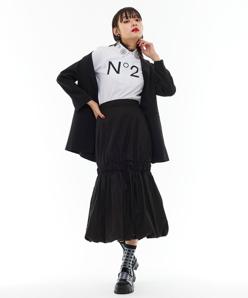 Narcissus（ナルシス）の「【Narcissus】バルーンスカート（スカート・レディース・ブラック/グリーン・FREE）」の12枚目の写真