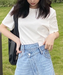 シンプル半袖Tシャツ