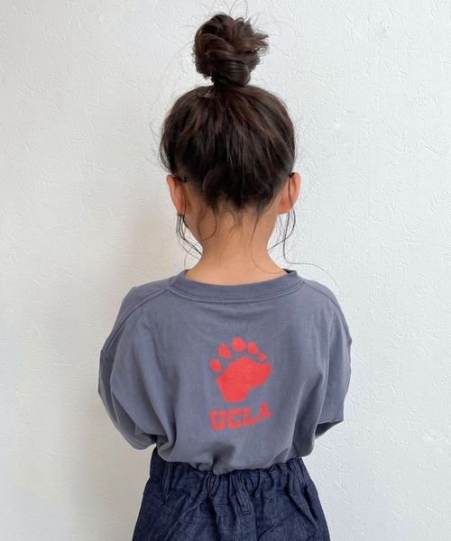 UCLA（ユーシーエルエー）の「【KIDS】【UCLA×CIAOPANIC TYPY】UCLA別注Tee（Tシャツ/カットソー・キッズ・ホワイト/ブラック/ネイビー/ピンク・SMALL/MEDIUM/LARGE/X-LARGE/XX-LARGE）」の3枚目の写真